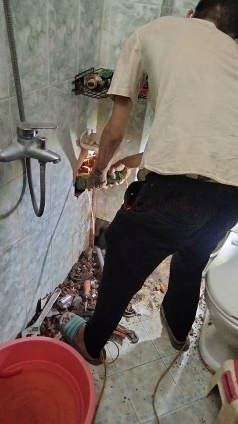 Thợ sửa điện nước tại quận Long Biên giàu kinh nghiệm